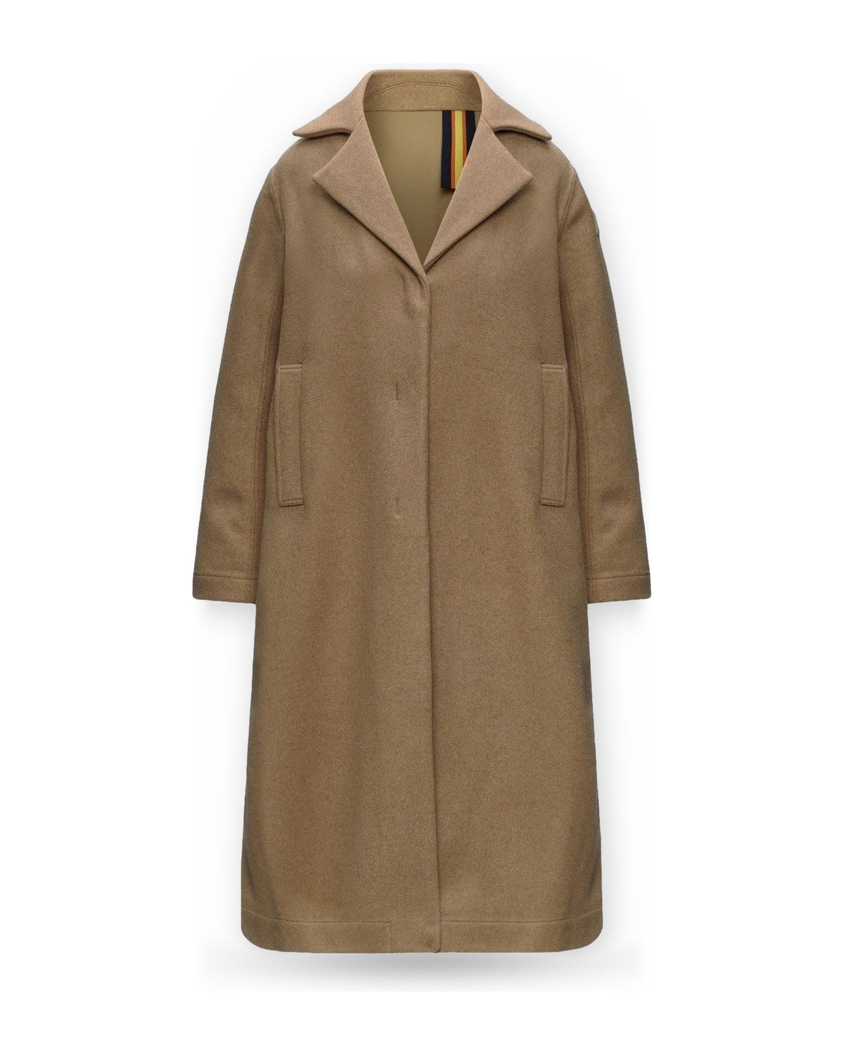 Cappotti Donna K-Way - Lana Wool Nylon - Beige