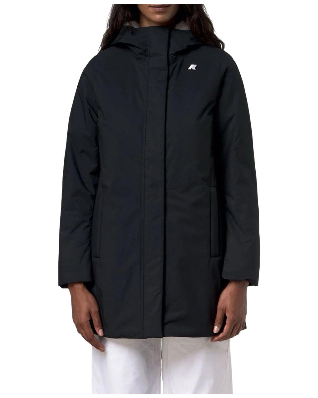 Giubbotti Donna K-Way - Lil Twill Soft Beaver - Nero