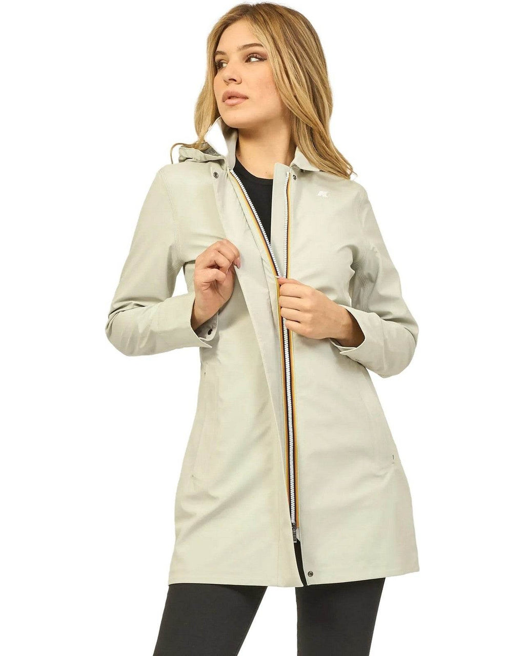 Giubbotti Donna K-Way - Mathy Bonded Jersey V - Beige