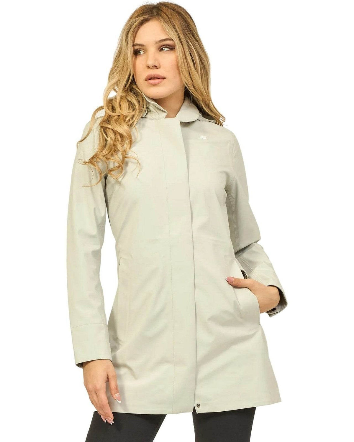 Giubbotti Donna K-Way - Mathy Bonded Jersey V - Beige