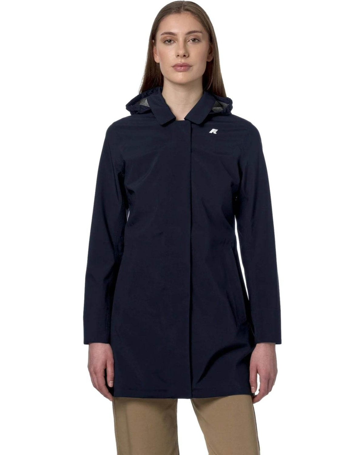 Giubbotti Donna K-Way - Mathy Bonded Jersey V - Blu