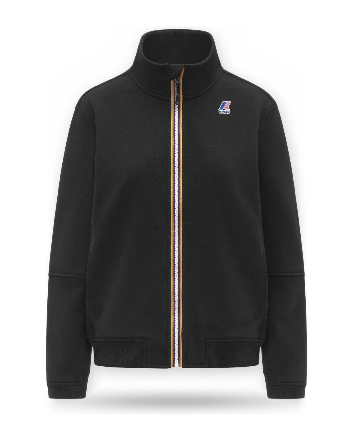 Felpe senza cappuccio Uomo K-Way - Pepin Brushed Pc - Nero