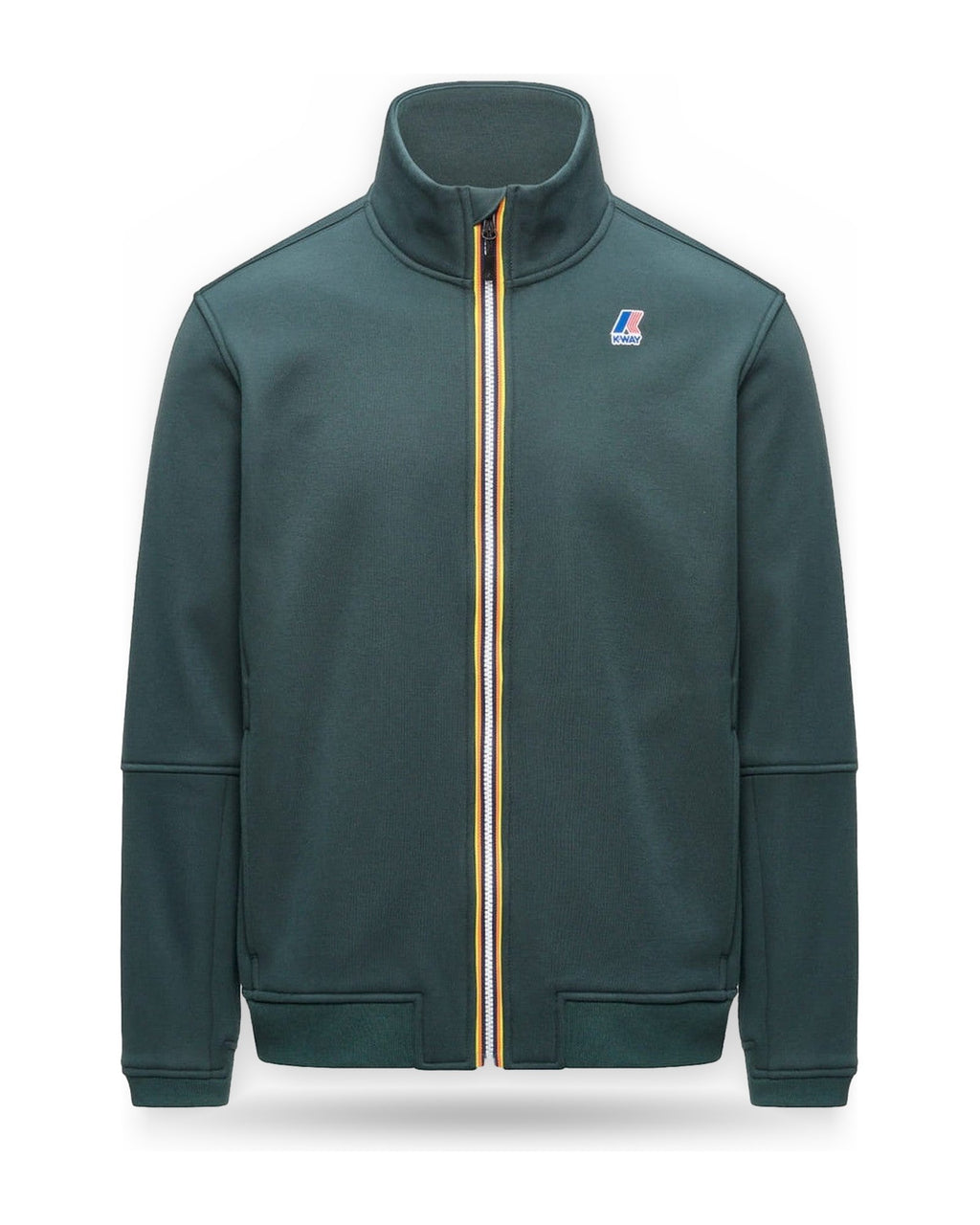 Felpe senza cappuccio Uomo K-Way - Pepin Brushed Pc - Verde