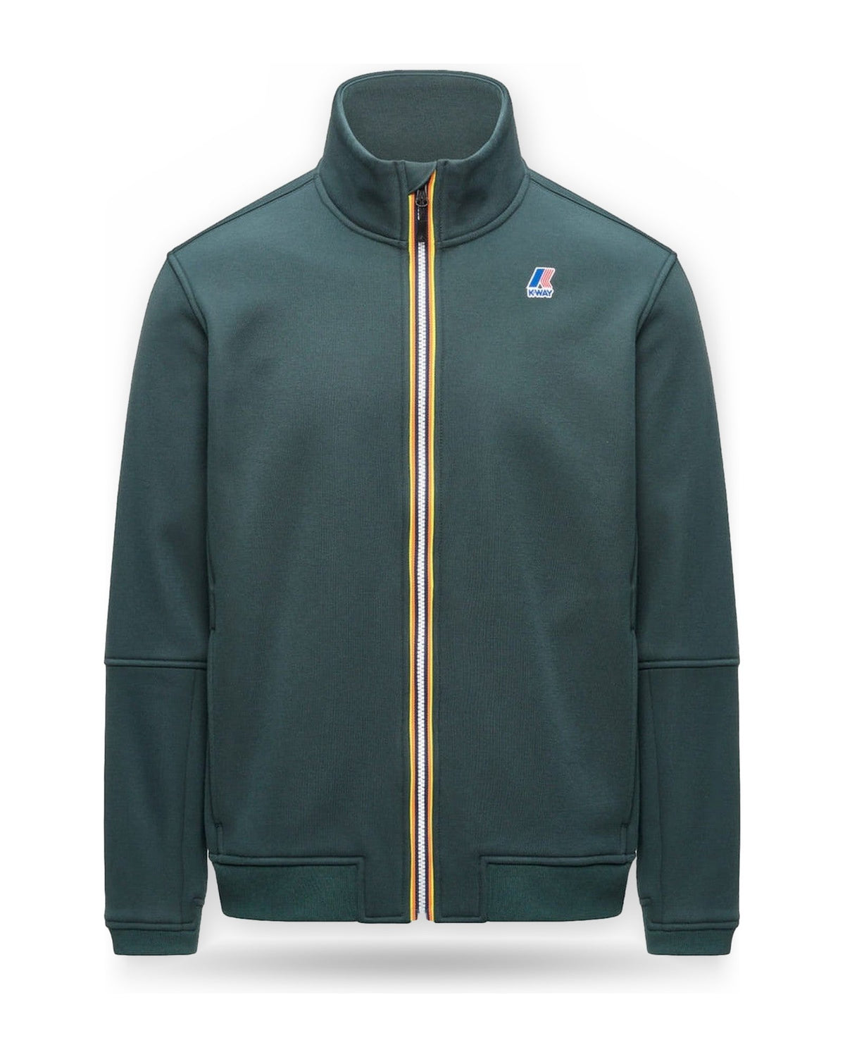 Felpe senza cappuccio Uomo K-Way - Pepin Brushed Pc - Verde