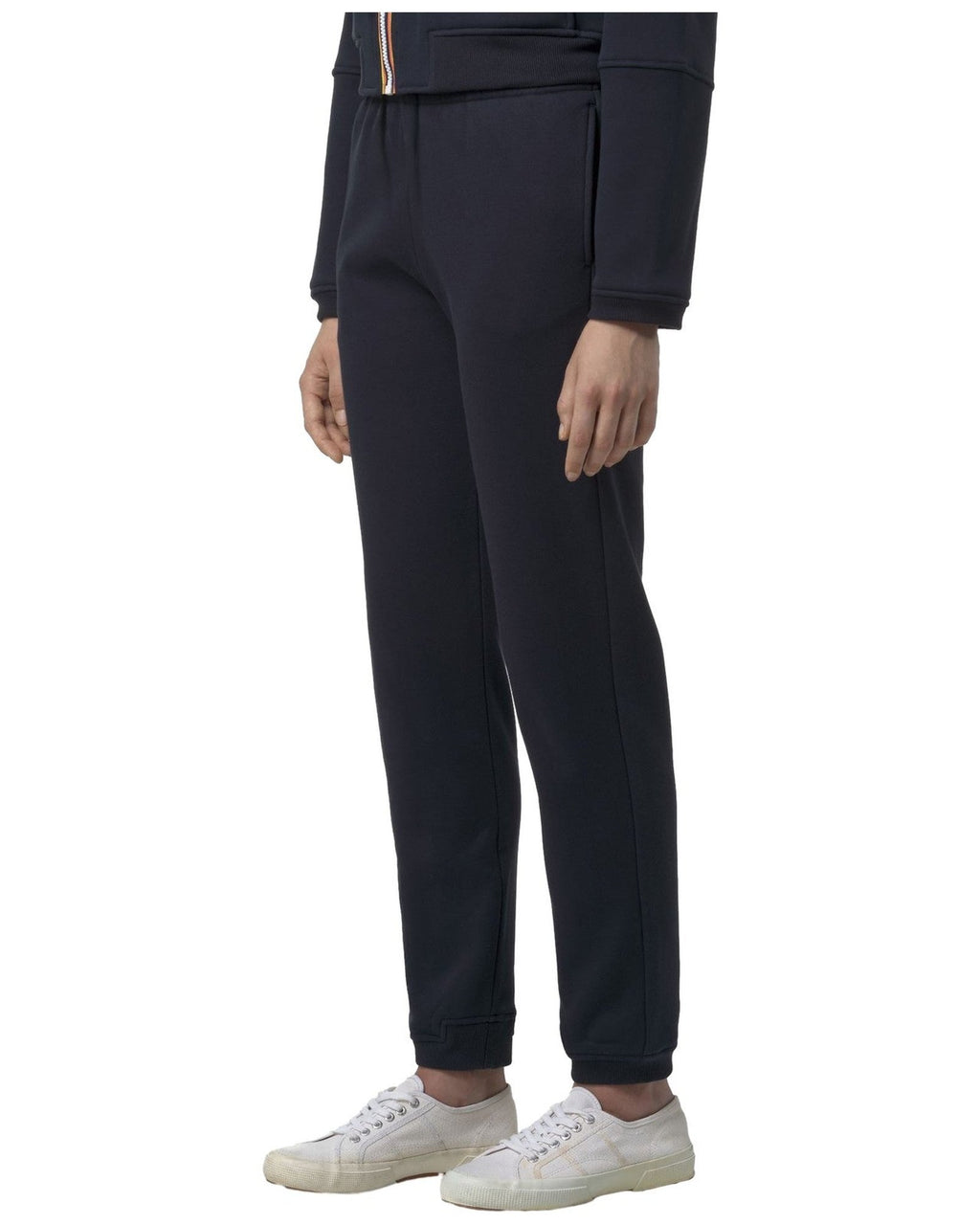 Pantaloni Uomo K-Way - Philbert Brushed Pc - Blu