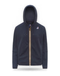 Felpe con cappuccio Uomo K-Way - Prosper Brushed Pc - Blu