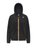 Felpe con cappuccio Uomo K-Way - Prosper Brushed Pc - Nero