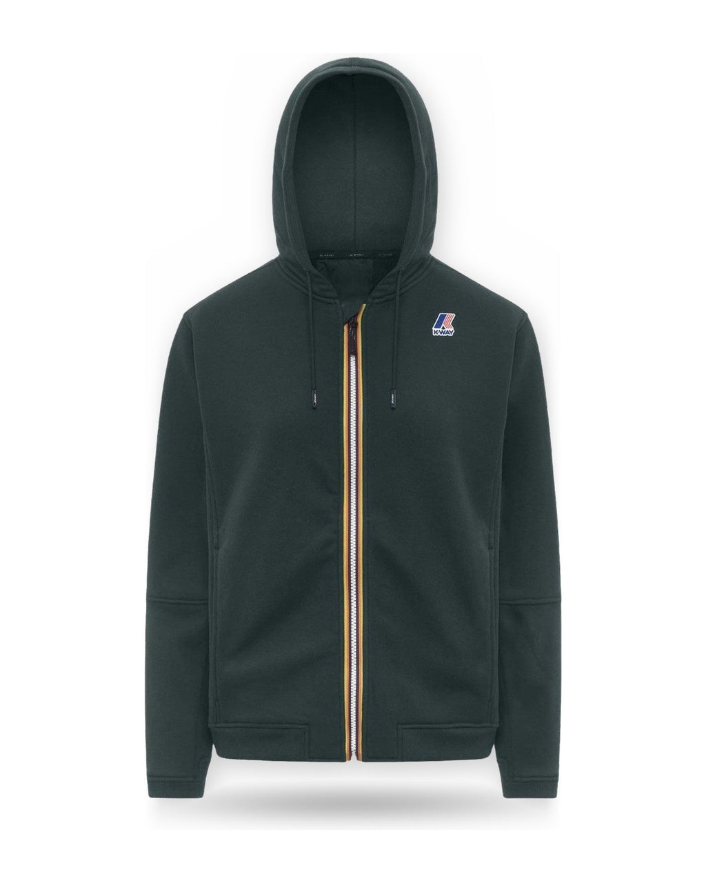 Felpe con cappuccio Uomo K-Way - Prosper Brushed Pc - Verde