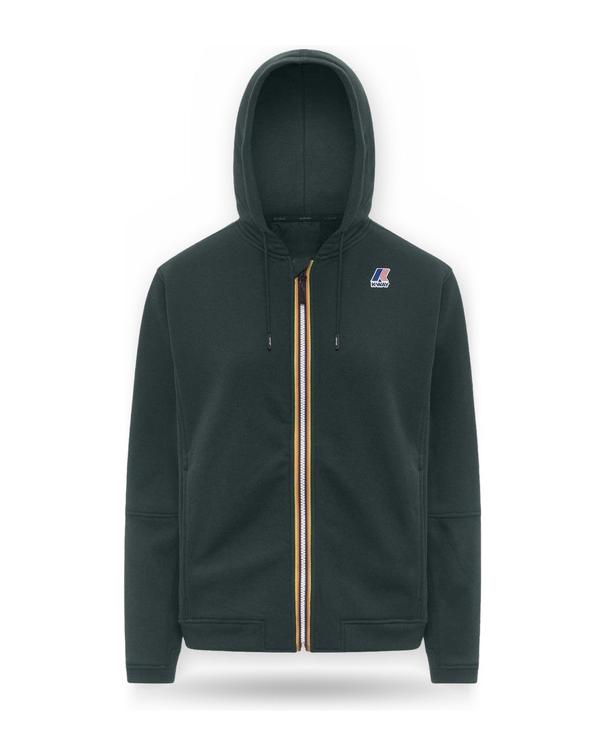 Felpe con cappuccio Uomo K-Way - Prosper Brushed Pc - Verde