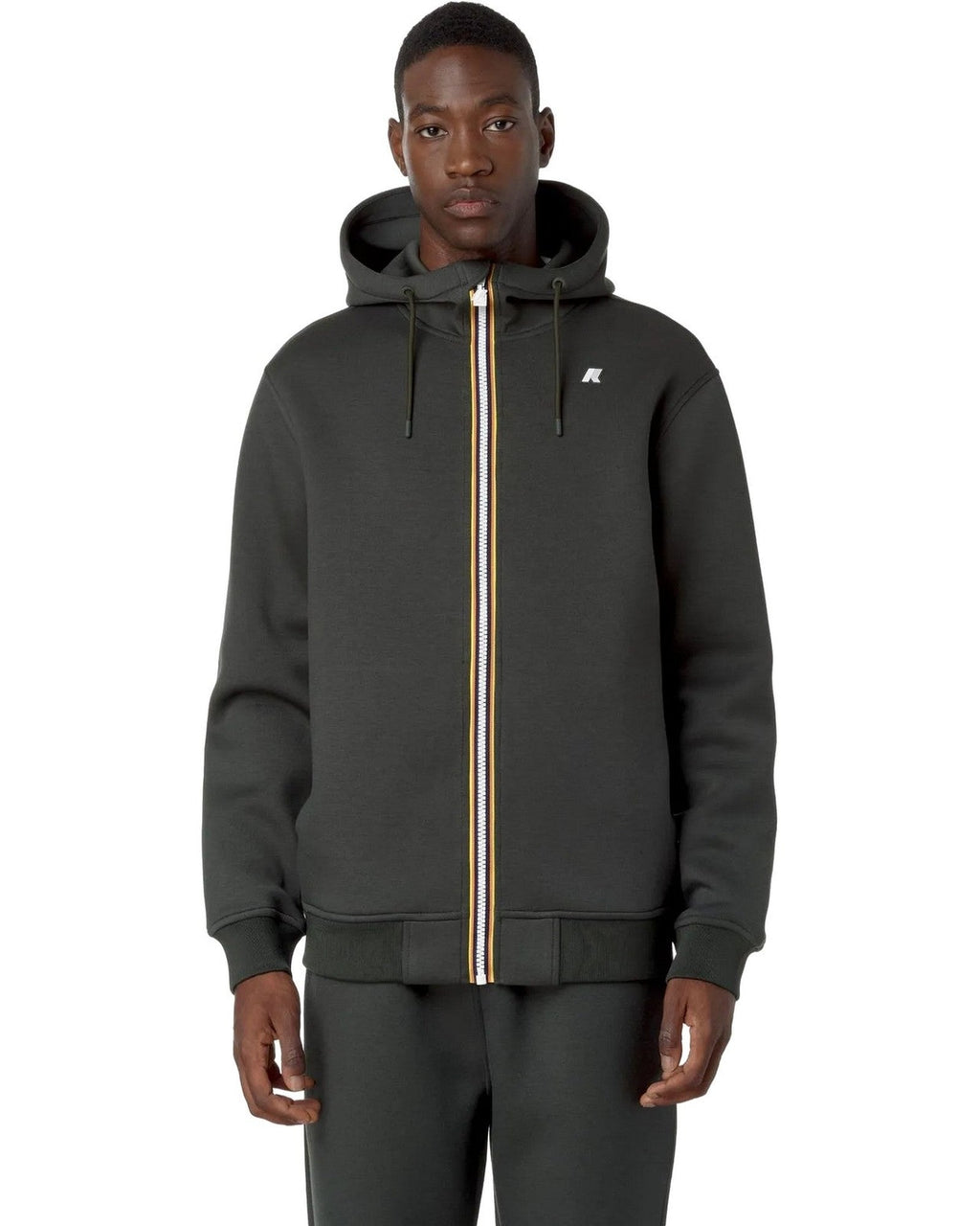Felpe con cappuccio Uomo K-Way - Rainer Spacer - Verde