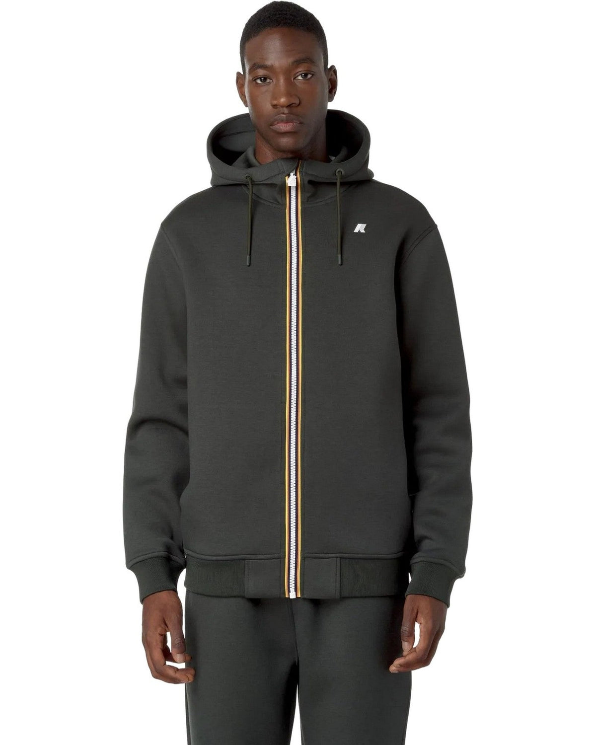 Felpe con cappuccio Uomo K-Way - Rainer Spacer - Verde
