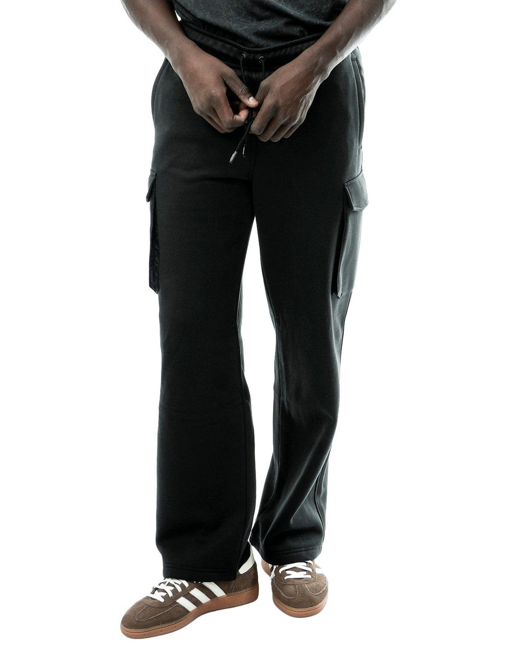 Pantaloni Uomo K-Way - Vaast Brushed Pc - Nero