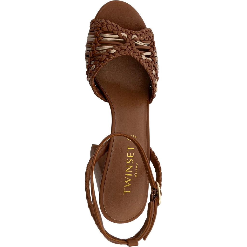 Sandali Donna Twinset - Sandalo - Marrone-Gianni Foti