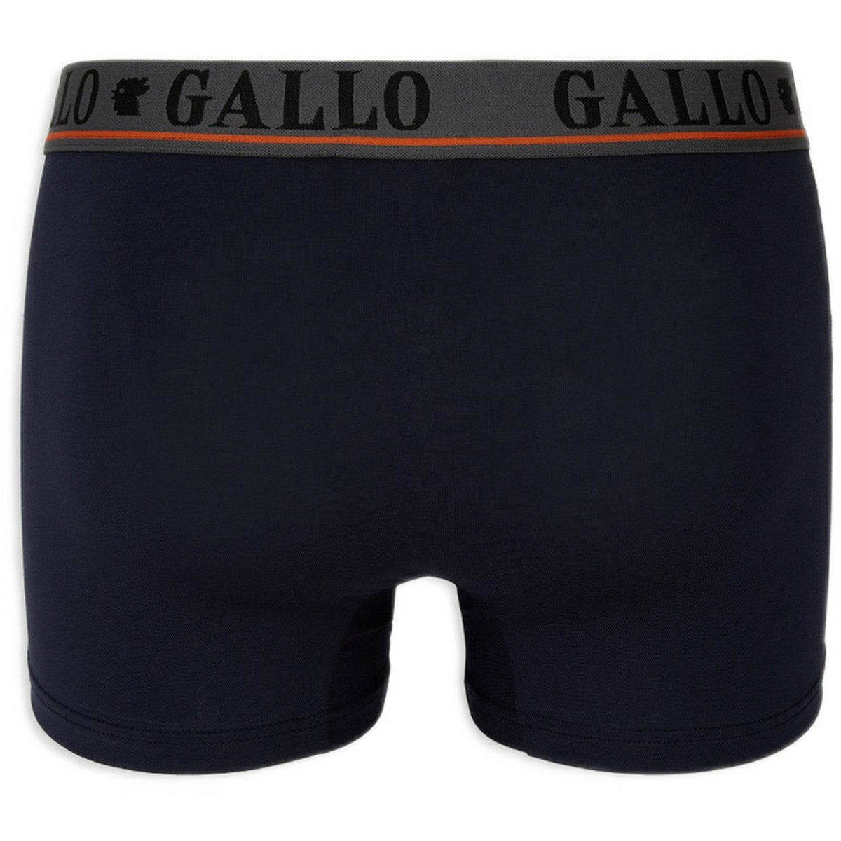 Slip Uomo Gallo - U Boxer Basico Co/Ea T.u. + Elx Loga - Blu