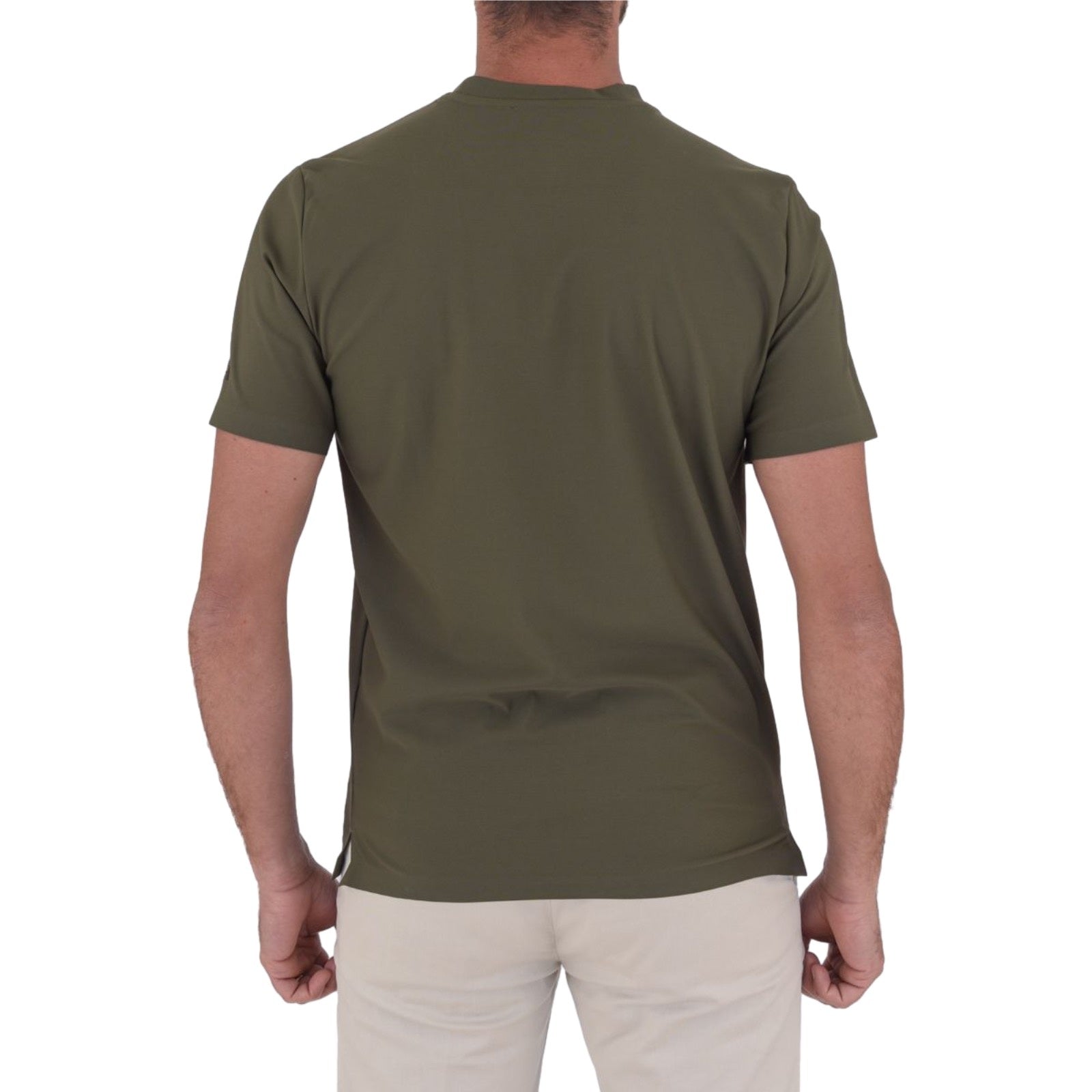 T-shirt Uomo Heskimo - T-Shirt Oxford 3D - Verde