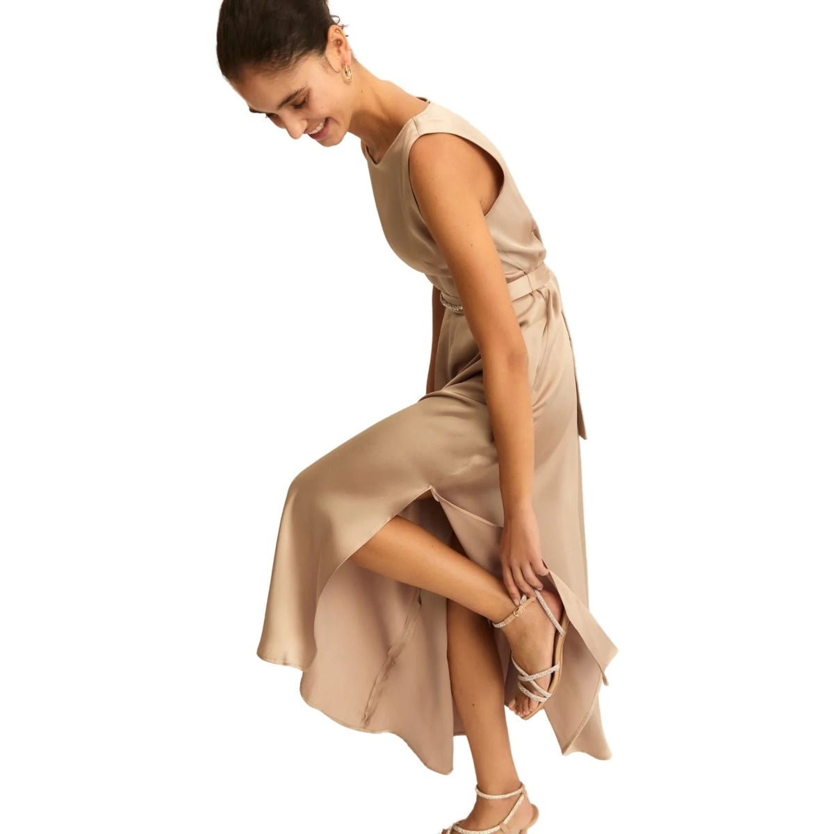 Vestiti casual Donna Emme - Abito - Beige-Gianni Foti