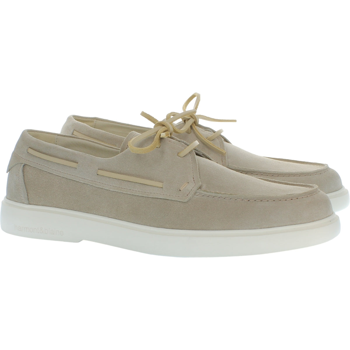 Sneaker Uomo Harmont & Blaine - Scarpa Uomo Camoscio - Beige