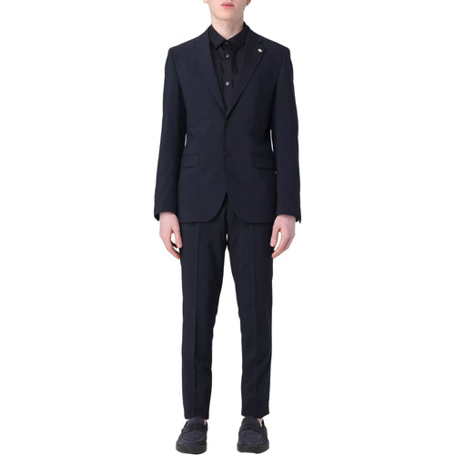 Manuel Ritz Men's Suits - Suit - Blue