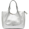 Borse a spalla Donna Gianni Chiarini - Borsa pelle - Grigio