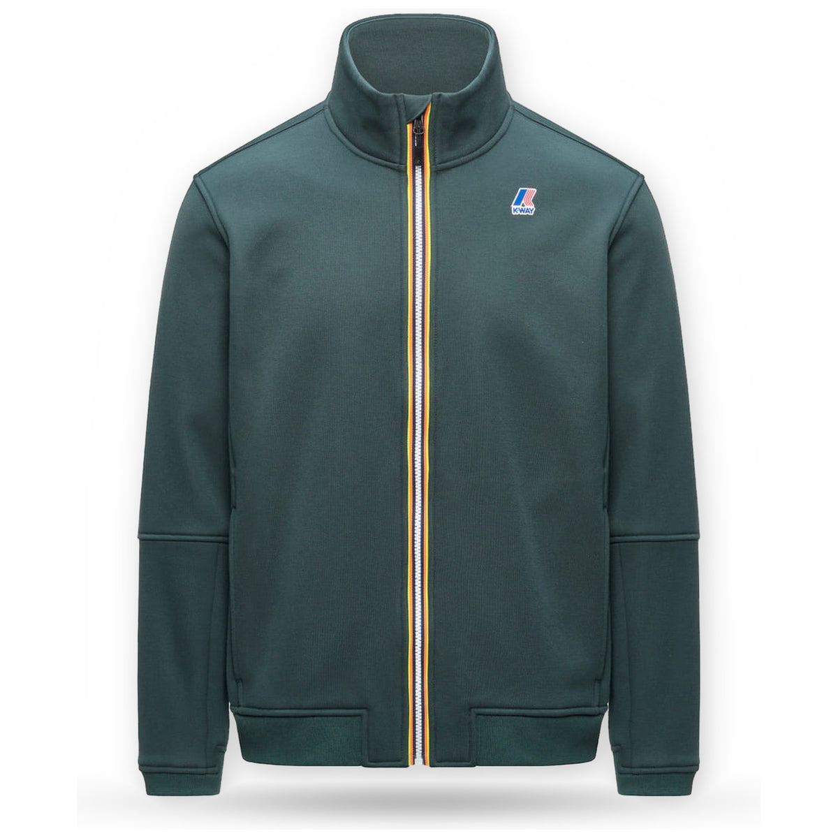 Felpe senza cappuccio Uomo K-Way - Pepin Brushed Pc - Verde