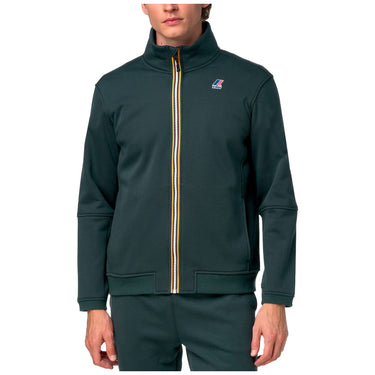 Felpe senza cappuccio Uomo K-Way - Pepin Brushed Pc - Verde