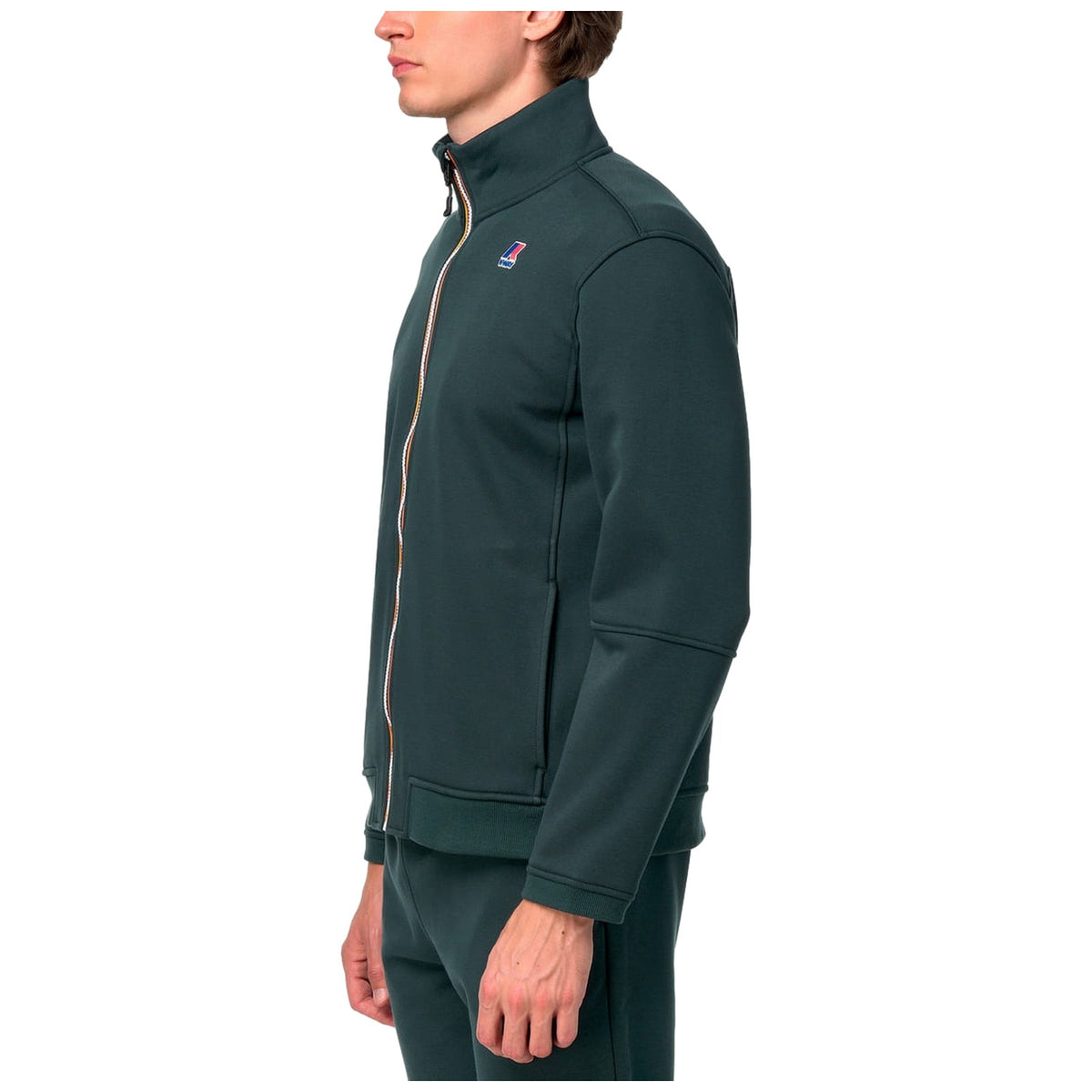 Felpe senza cappuccio Uomo K-Way - Pepin Brushed Pc - Verde