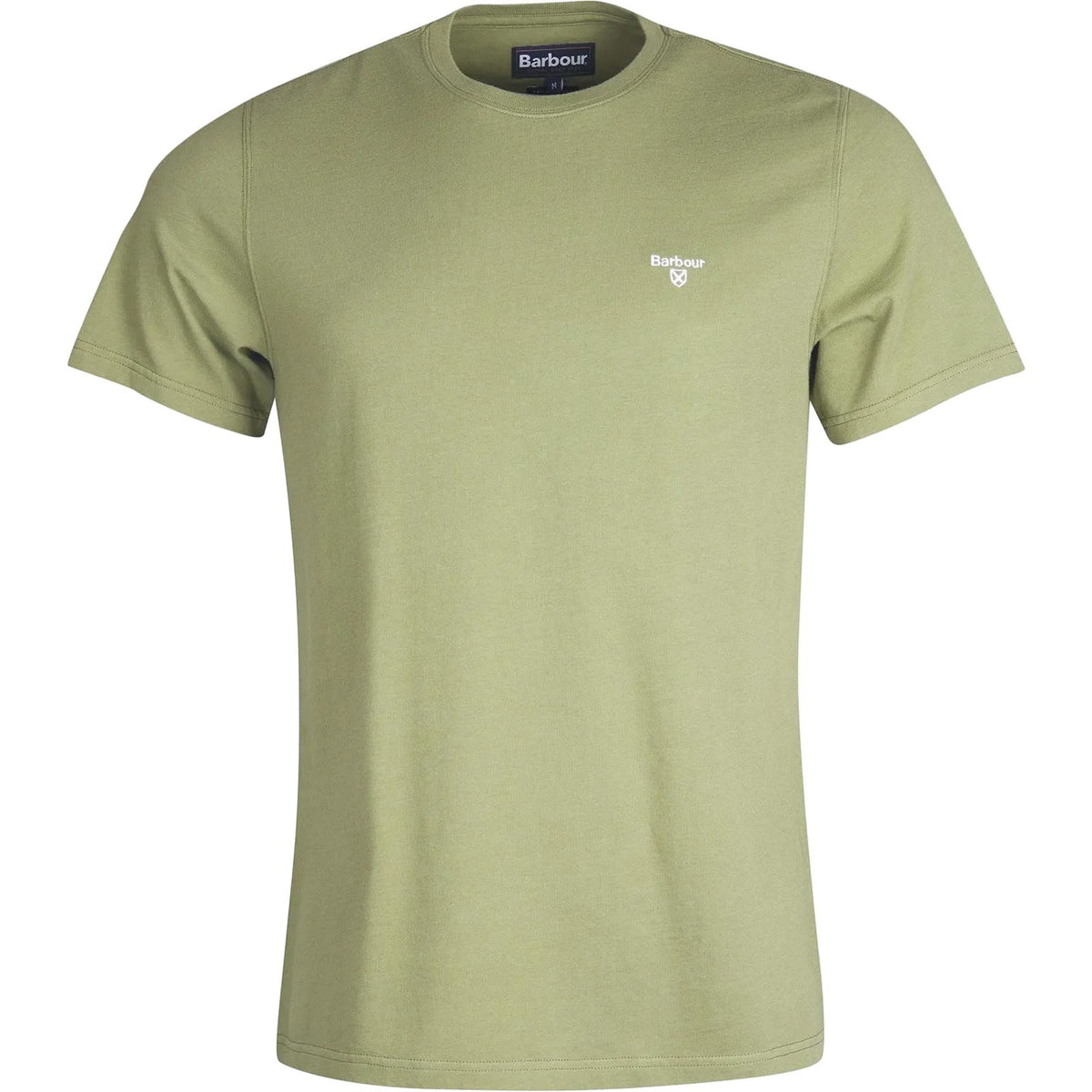 T-shirt Uomo Barbour - Essential Sports Tee - Verde-Gianni Foti