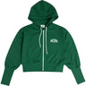 Felpe con cappuccio Donna Gcds - Logo Lounge Hoodie Zip - Verde