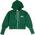 Felpe con cappuccio Donna Gcds - Logo Lounge Hoodie Zip - Verde