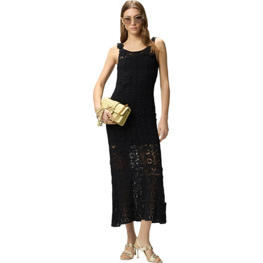 Vestiti da sera e cerimonia Donna Pinko - Juncus Abito Crochet Sewon Flo - Nero di Pinko su Gianni Foti