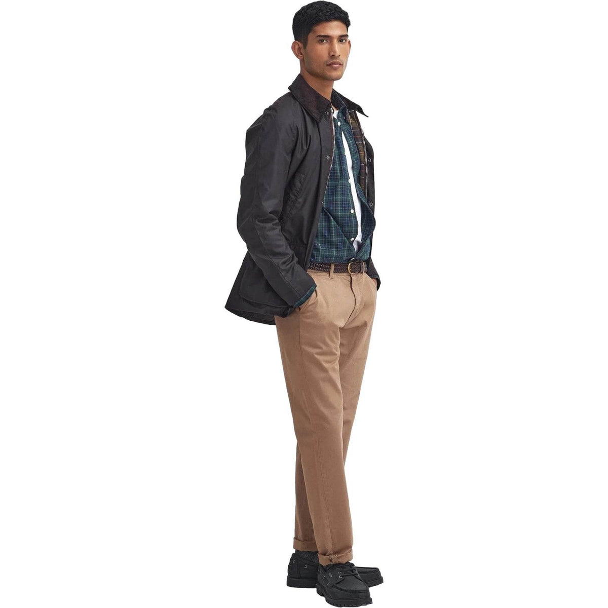 Giubbotti Uomo Barbour - Ashby Wax Jacket - Ruggine-Gianni Foti