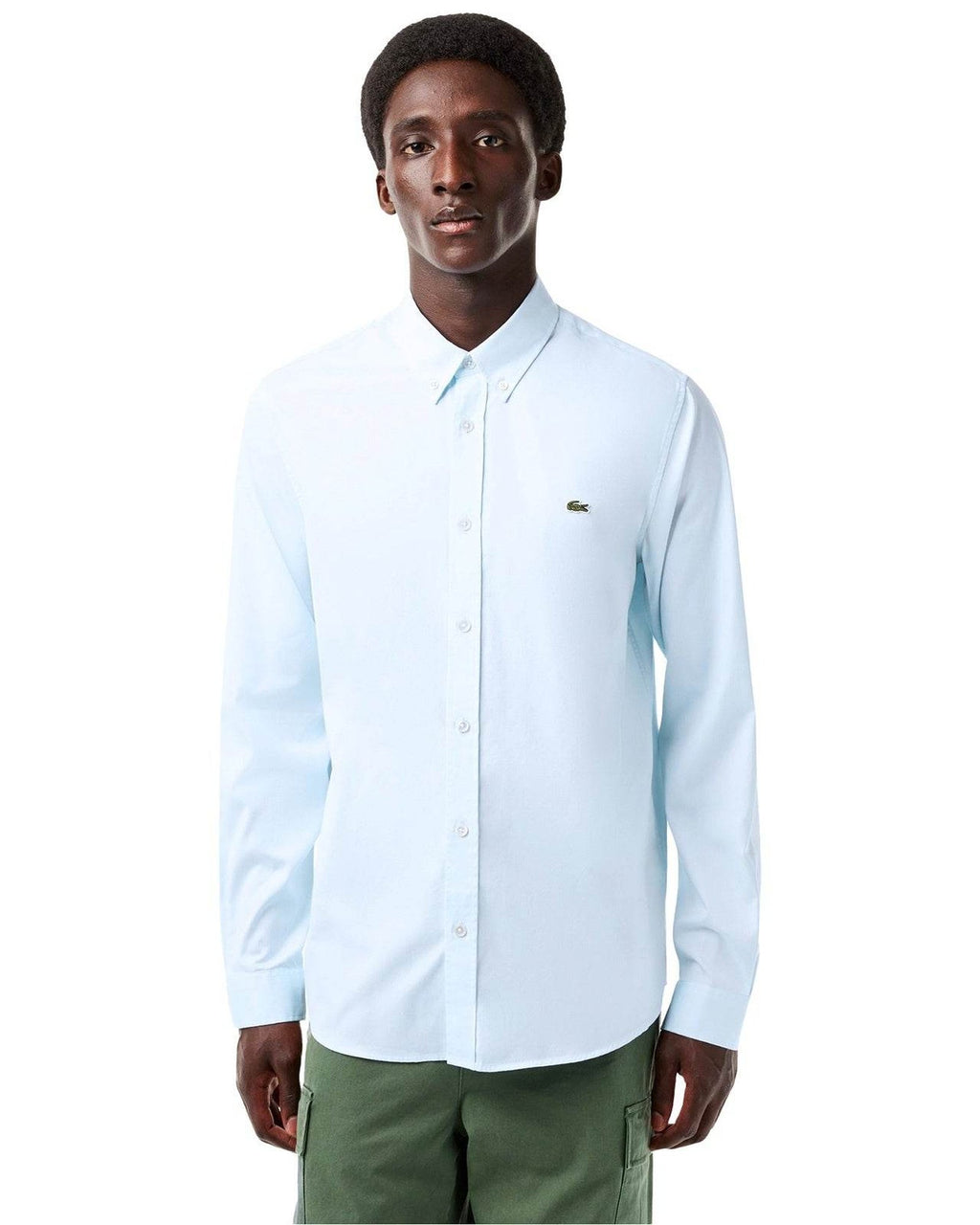 Camicie casual Uomo Lacoste - Camicia - Celeste