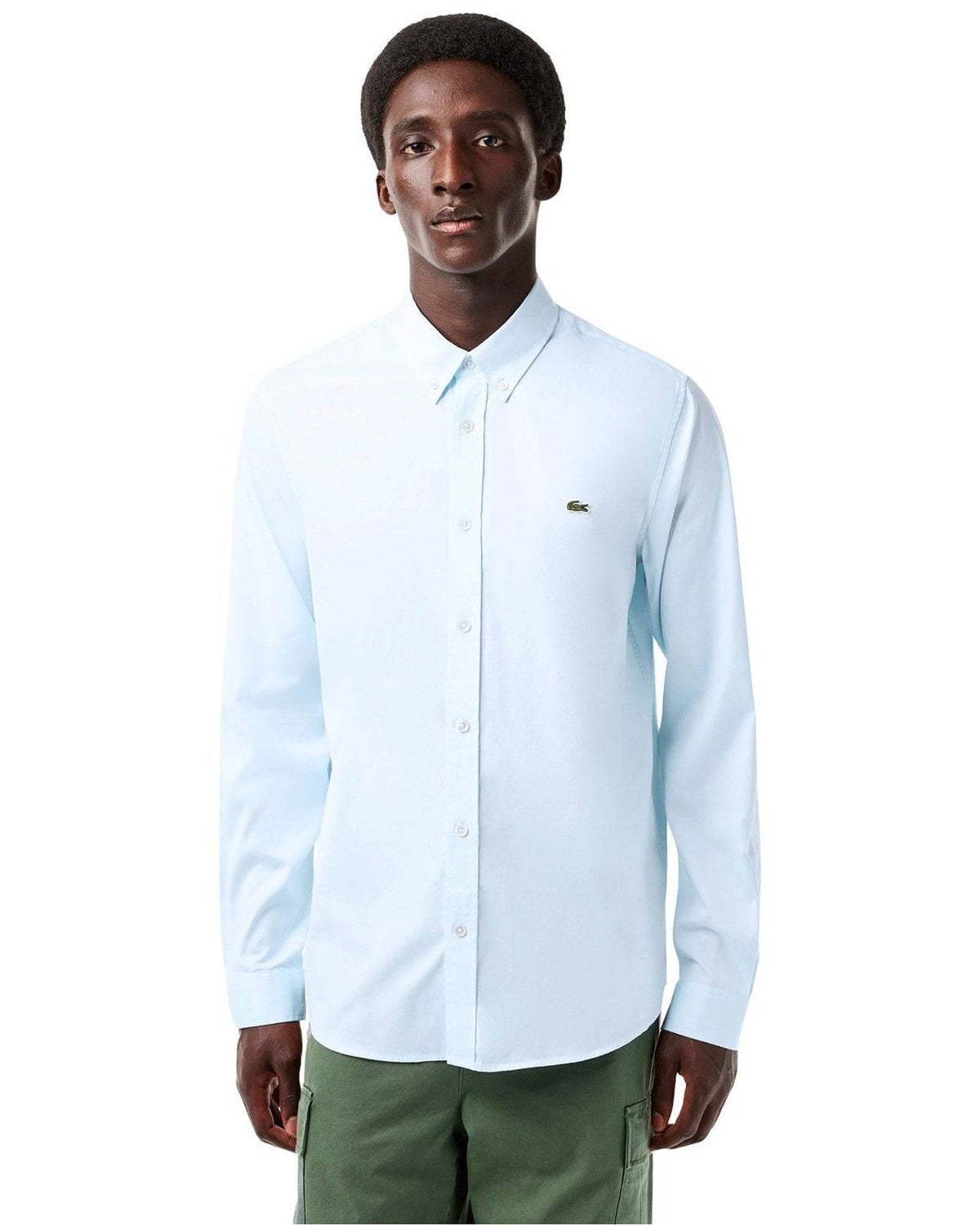 Camicie casual Uomo Lacoste - Camicia - Celeste