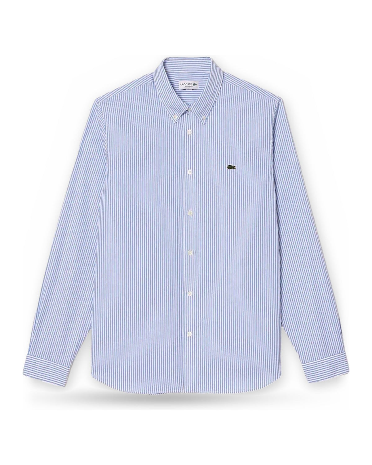 Camicie casual Uomo Lacoste - Camicia Maniche Lunghe - Azzurro/Bianco
