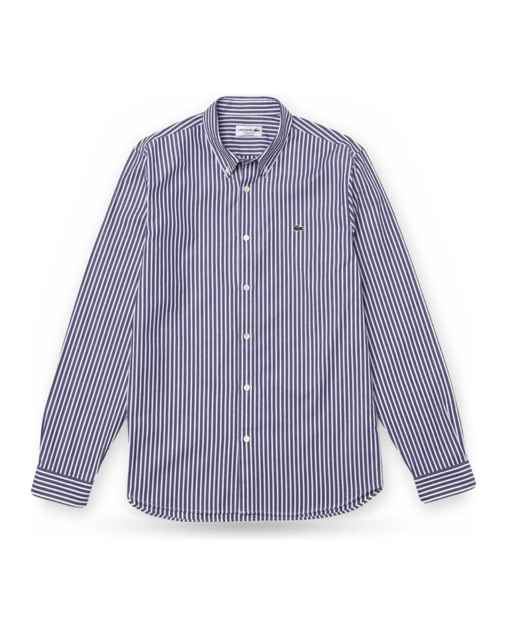 Camicie casual Uomo Lacoste - Camicia Maniche Lunghe - Blu/Bianco