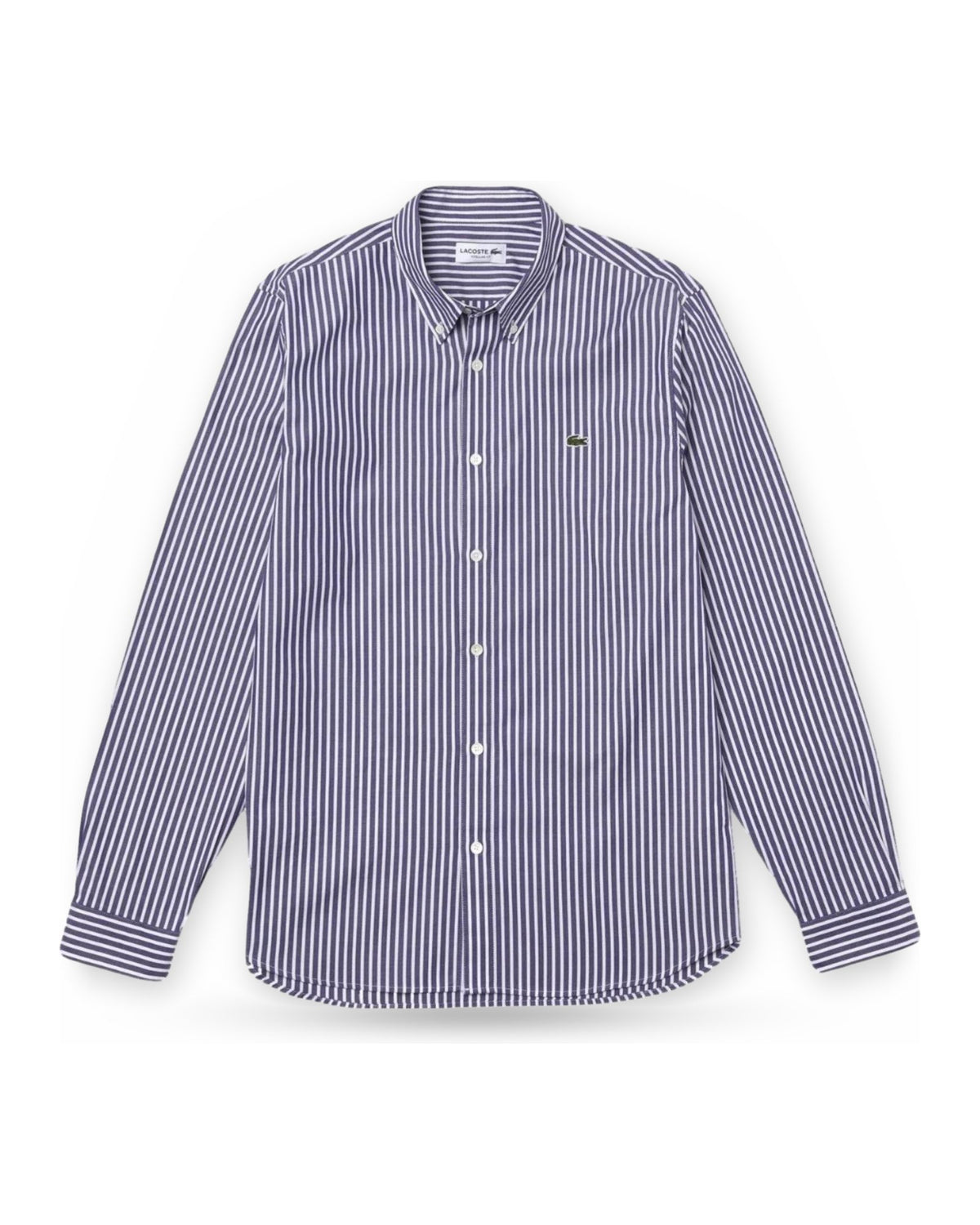 Camicie casual Uomo Lacoste - Camicia Maniche Lunghe - Blu/Bianco