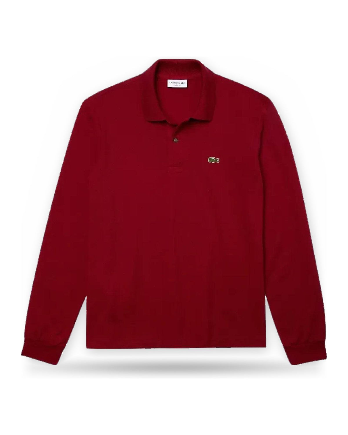 Polo Uomo Lacoste - Polo Basic Manica Lunga - Rosso