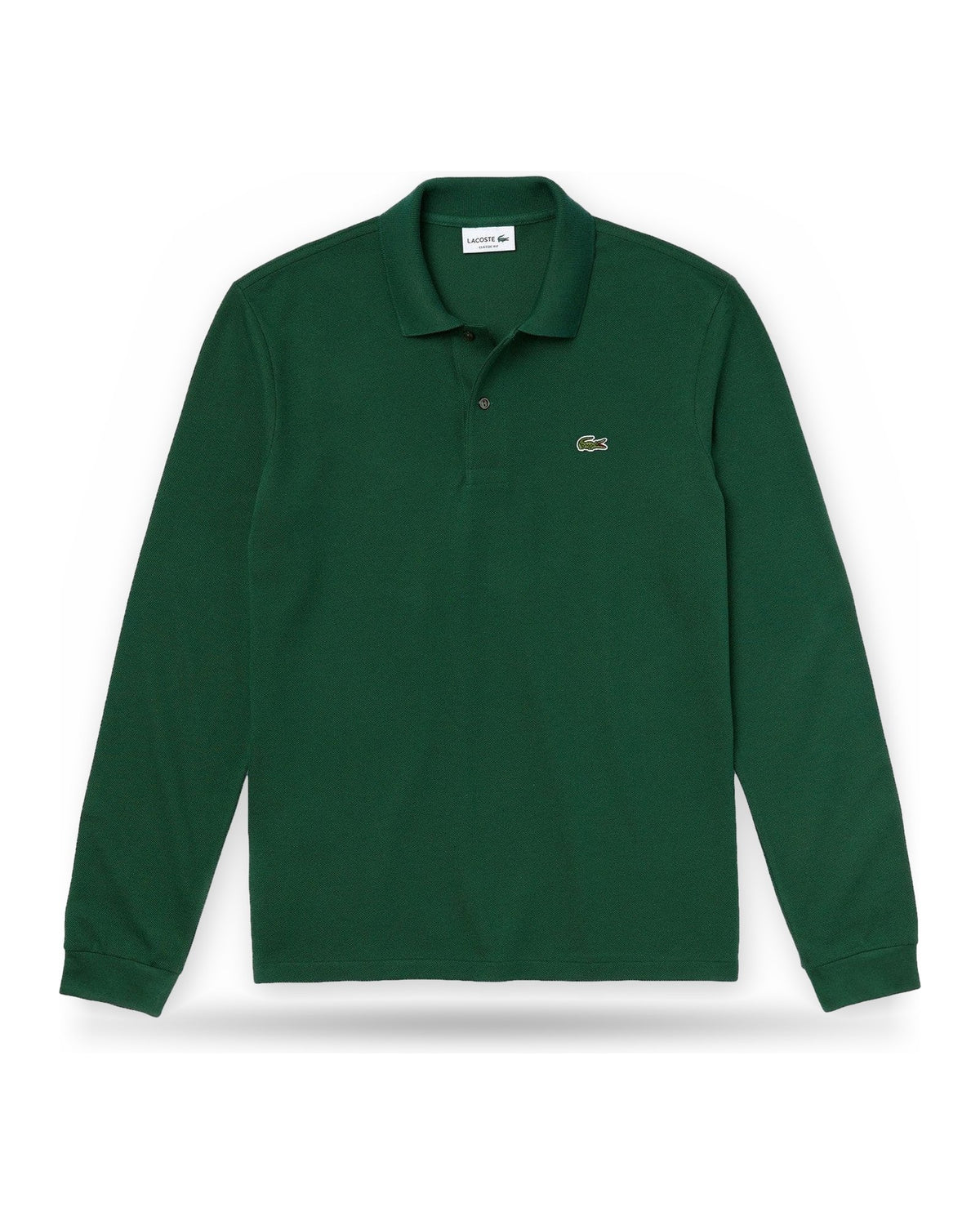 Polo Uomo Lacoste - Polo Basic Manica Lunga - Verde
