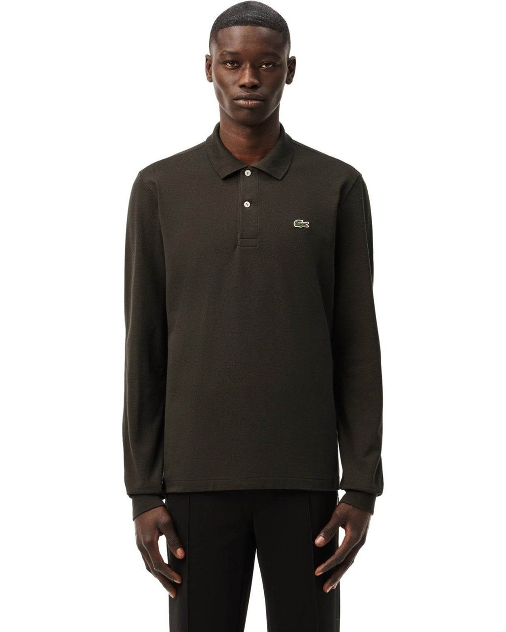 Polo Uomo Lacoste - Polo Basic Manica Lunga - Verde