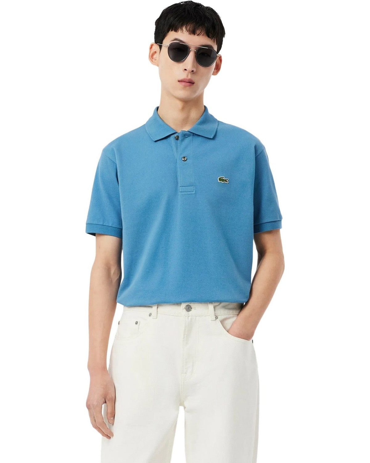 Polo Uomo Lacoste - Polo manica corta - Azzurro