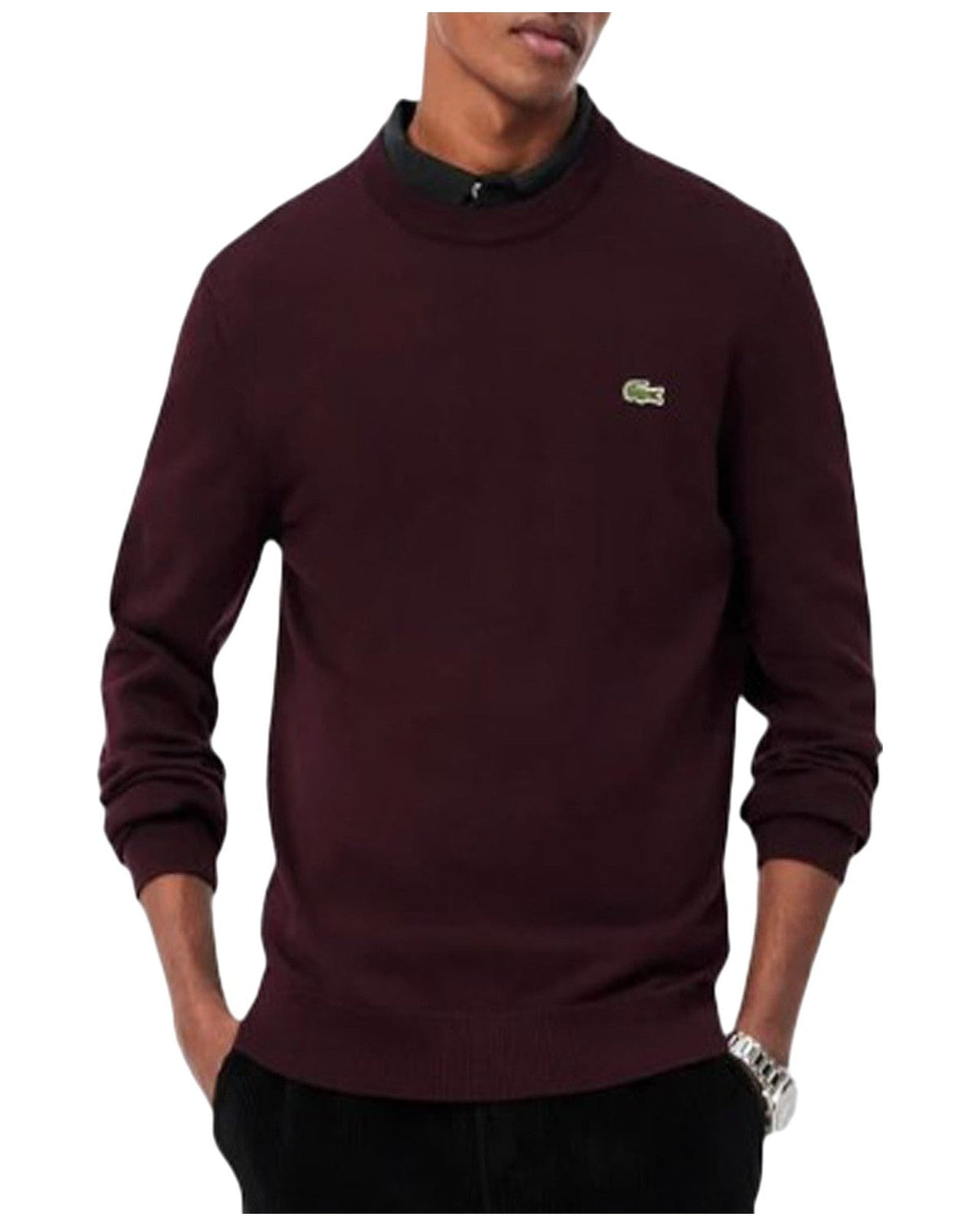 Maglioni Uomo Lacoste - Pullover AH3225 - Bordeaux