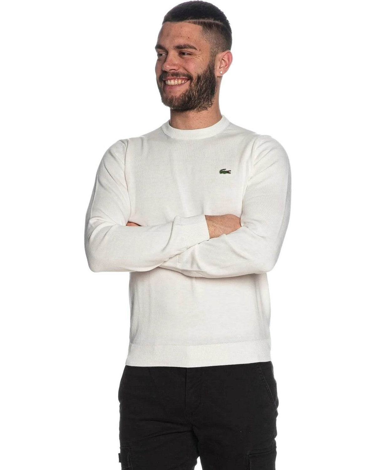 Maglioni Uomo Lacoste - Pullover - Bianco