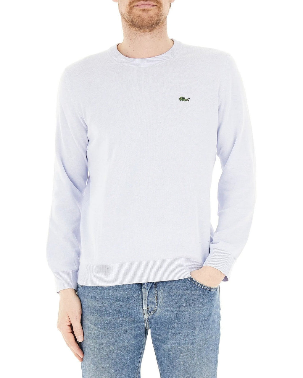Maglioni Uomo Lacoste - Pullover - Celeste
