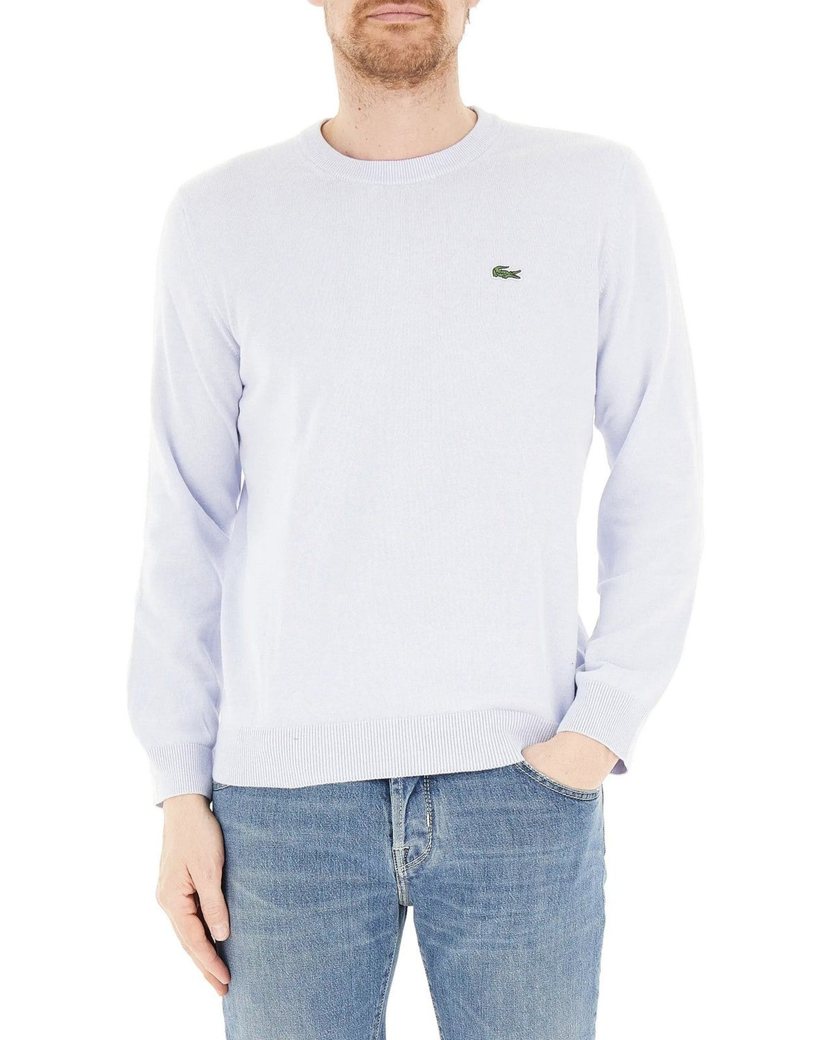 Maglioni Uomo Lacoste - Pullover - Celeste