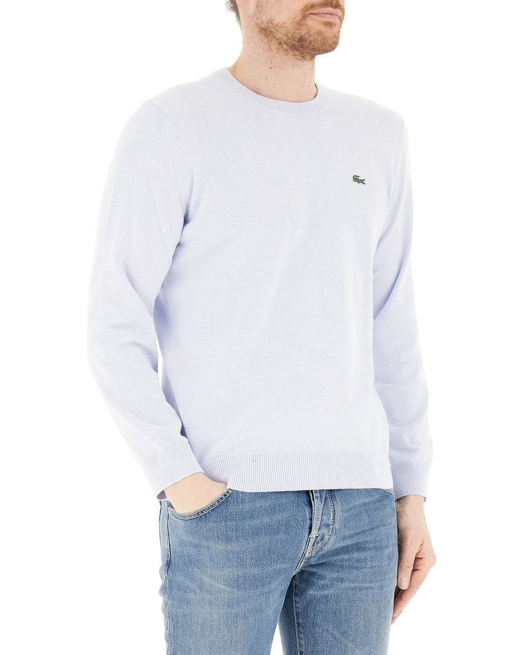 Maglioni Uomo Lacoste - Pullover - Celeste