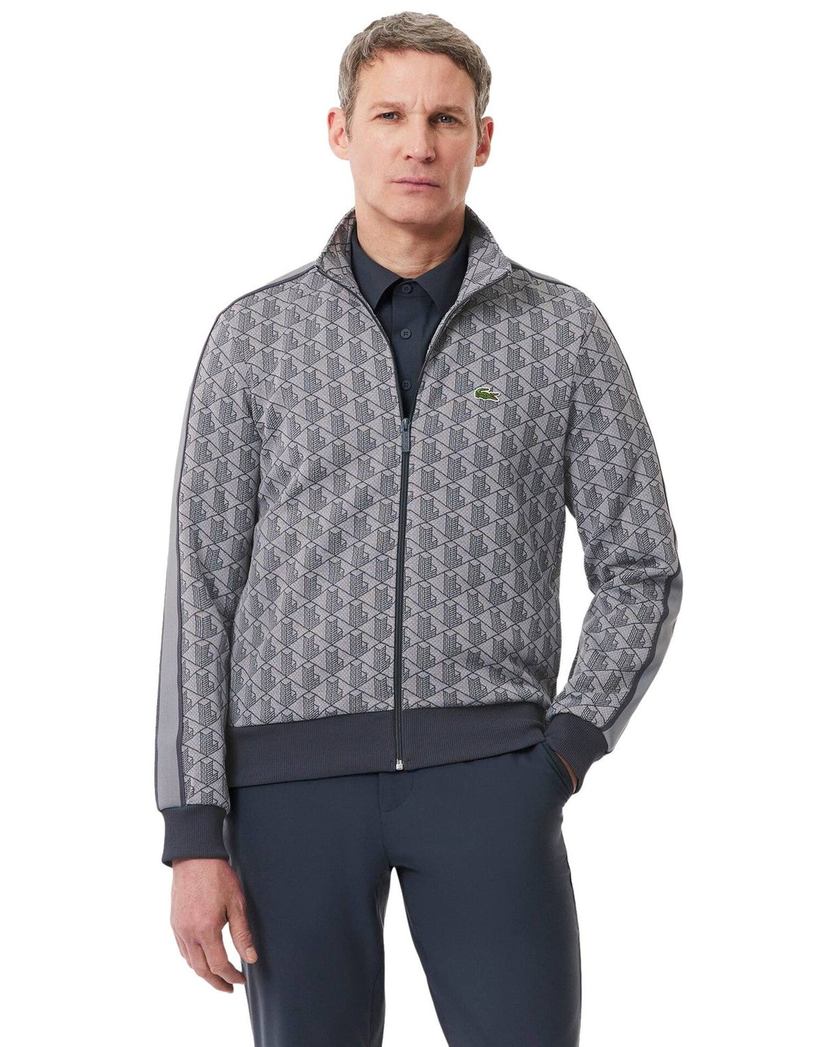 Felpe senza cappuccio Uomo Lacoste - Sweatshirt SH1368 - Grigio