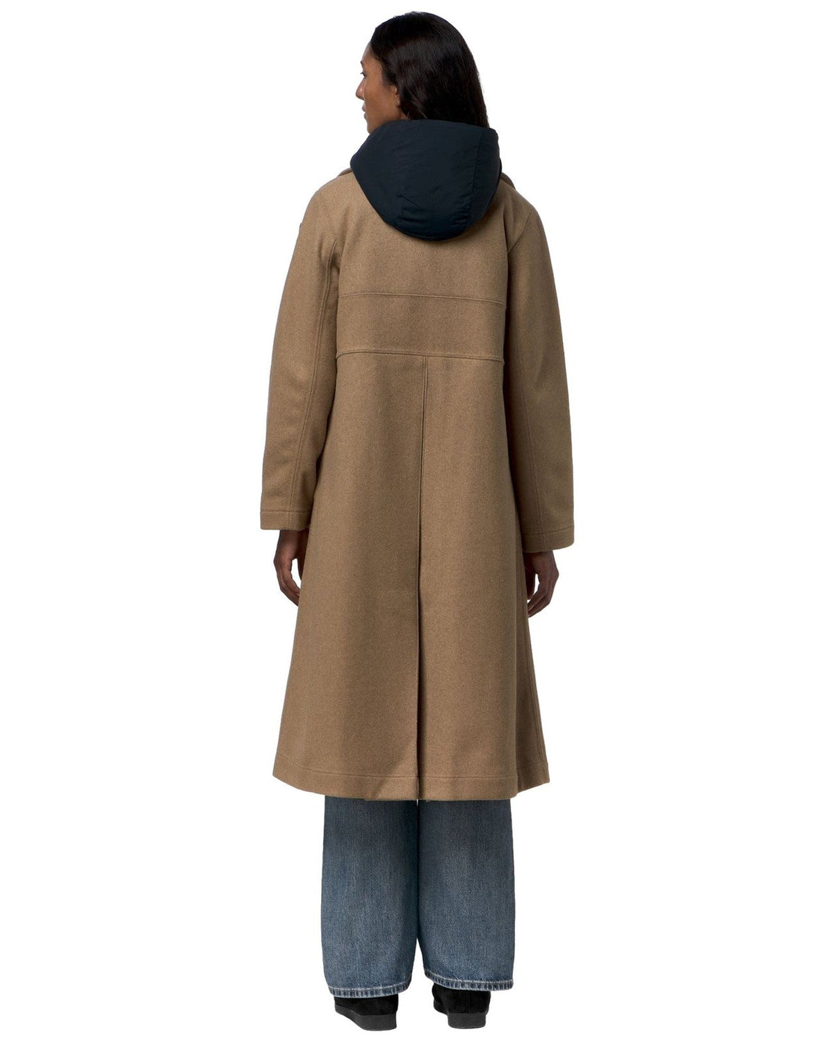 Cappotti Donna K-Way - Lana Wool Nylon - Beige