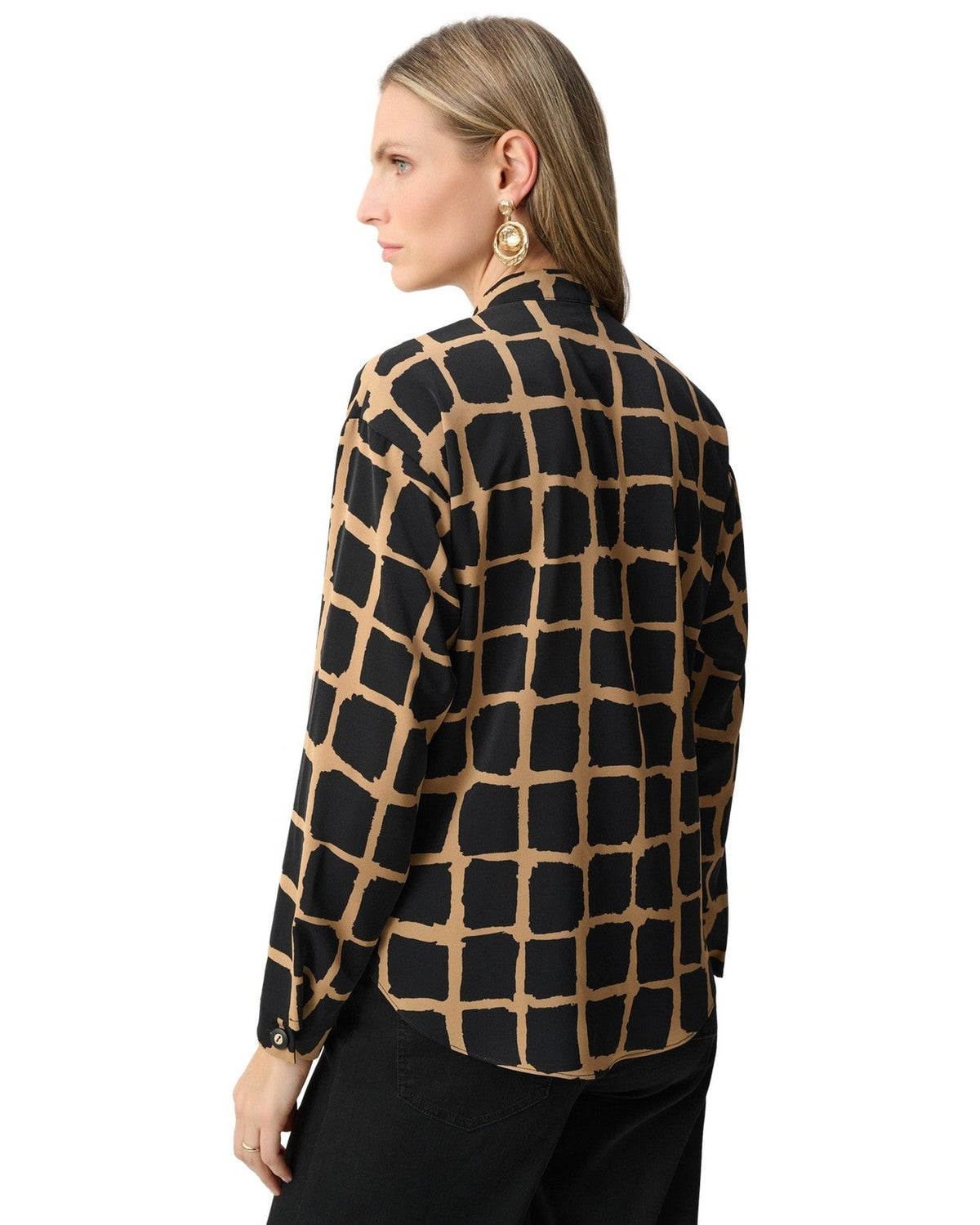 Bluse e camicie Donna Joseph Ribkoff - Lds Top - Nero/Cammello