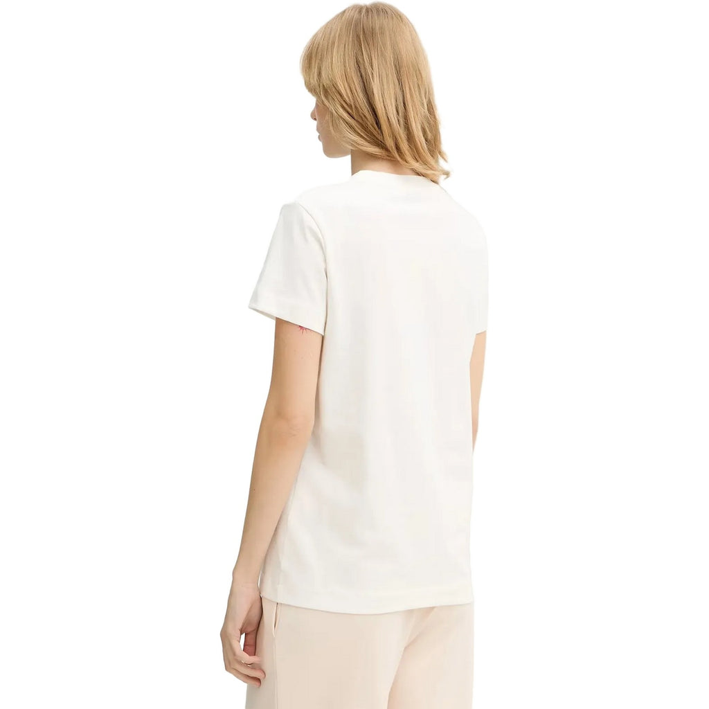 T-shirt Donna Pinko - Start T-Shirt Jersey Patch Eff - Bianco
