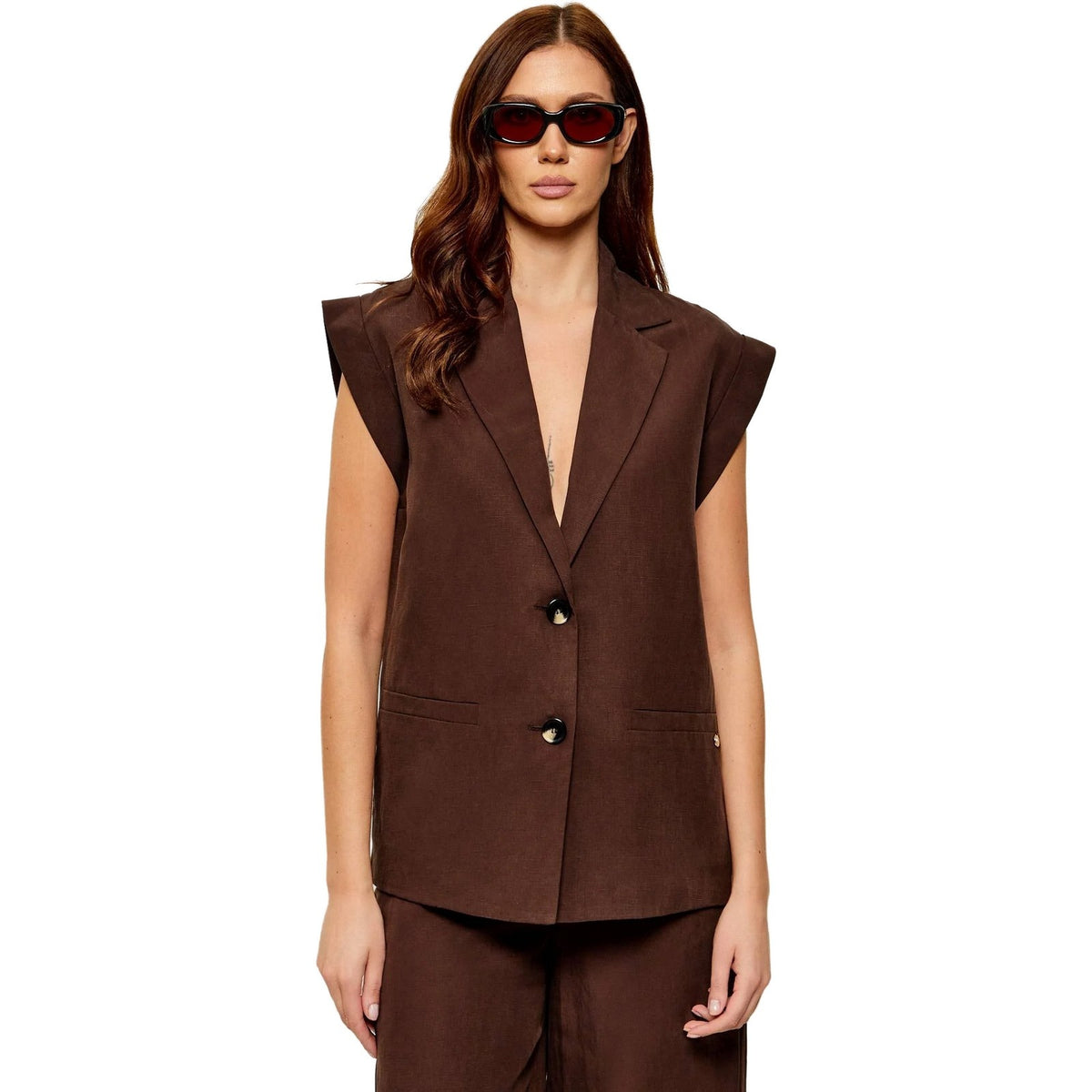 Gilet Donna Liu Jo - Gilet - Marrone-Gianni Foti